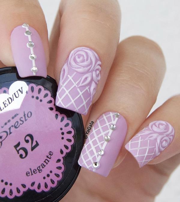 25+ Stylish and Simple Nail Art Designs Ideas – You Must Try | Valentine's  day nails, Heart nails, Heart nail designs