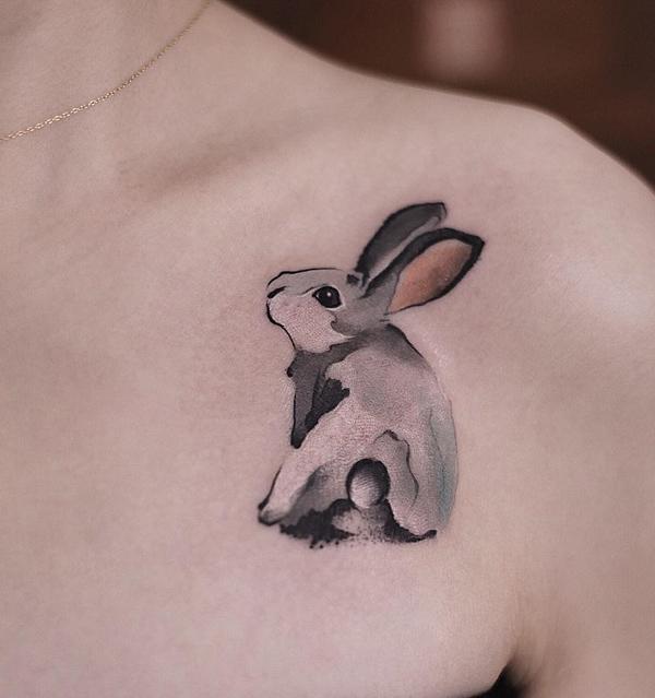 135 Bunny Tattoos Filled with Cuteness  Wild Tattoo Art