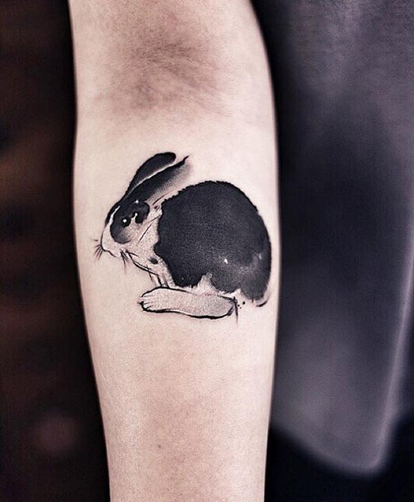 Bunny Tattoos  Etsy Israel