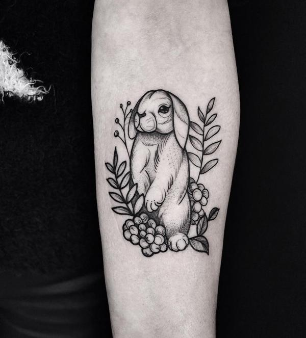 Small Rabbit Tattoo Ideas