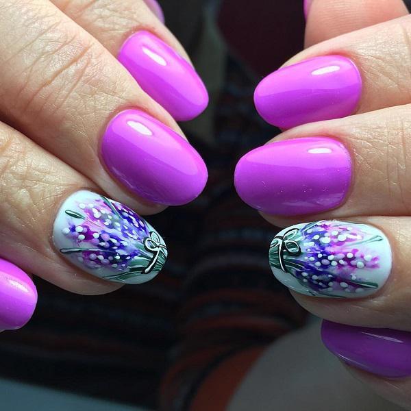 45 Purple Nail Art Designs | Art and Design