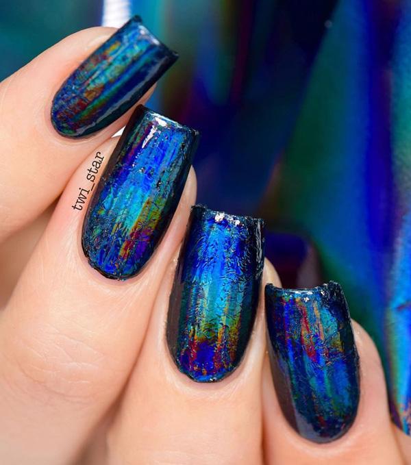 55+ Creative and Chic Chrome Nail Art Ideas Art and Design