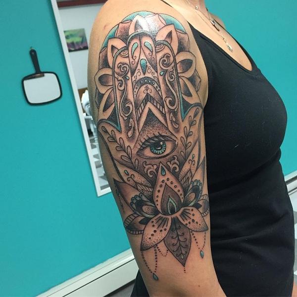 20 Impeccable Hamsa Designs  Tattoodo