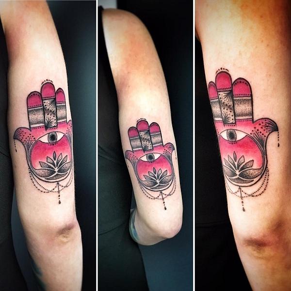 20 Impeccable Hamsa Designs | Hamsa hand tattoo, Hamsa tattoo, Hamsa tattoo  design