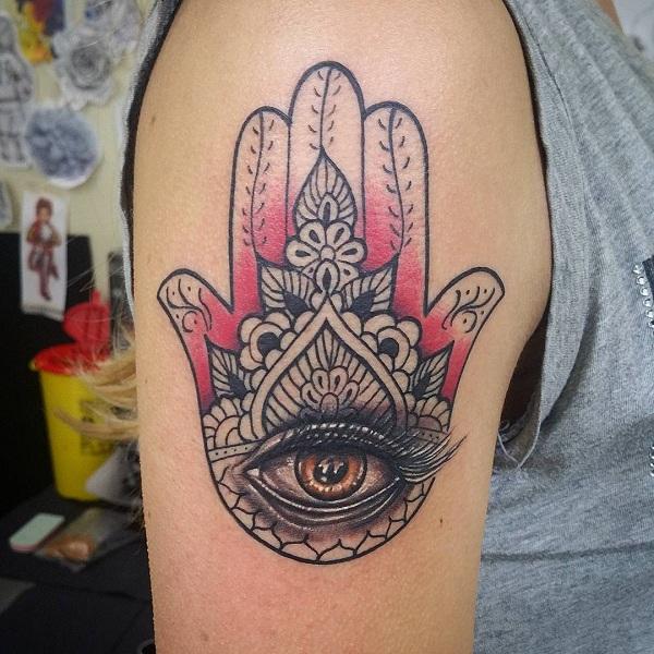 35 Unbelievable Hamsa Tattoo Ideas | Art and Design