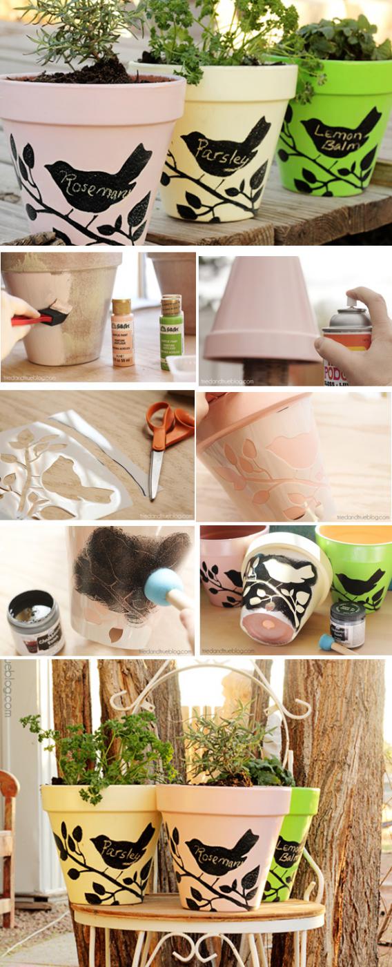40+ DIY Flower Pot Ideas | Art and Design