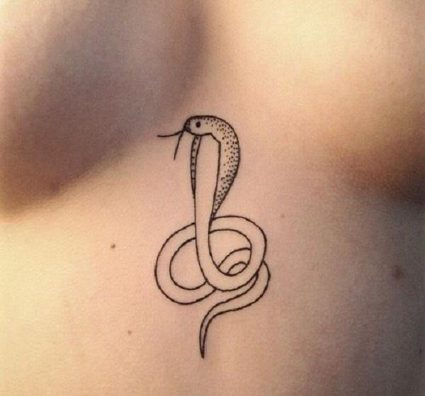 20 Cutest Snake Tattoos for Women