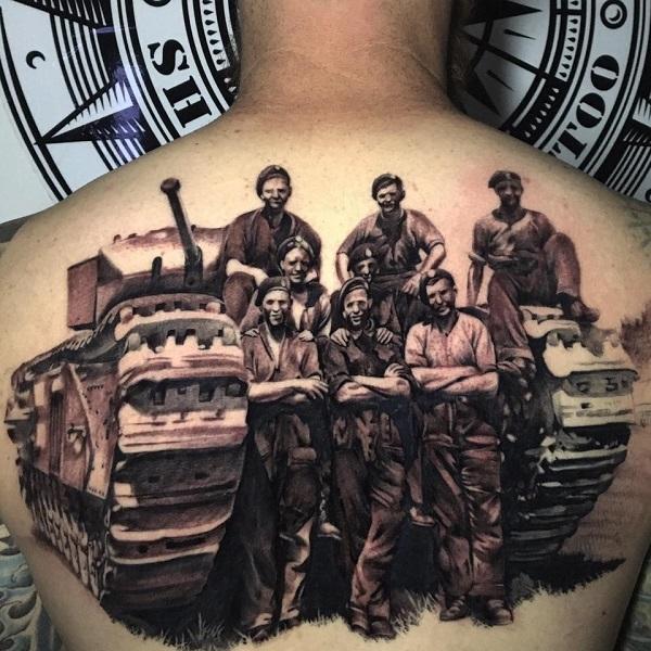 40+ Stunning War Themed Tattoos | Cuded