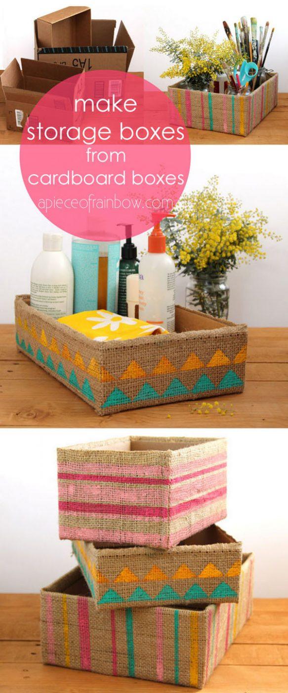 20 Brilliant DIY Storage Box Ideas | Art and Design