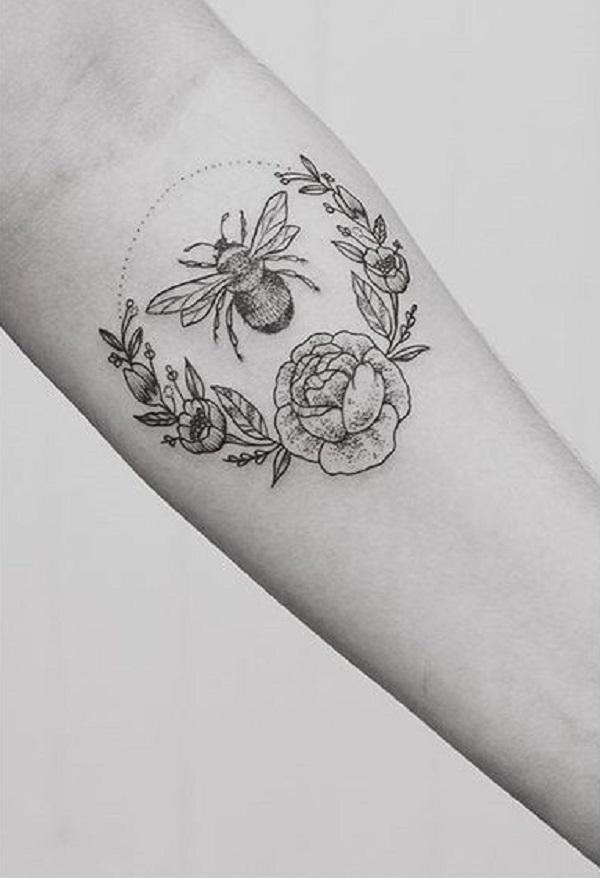 75 Cute Bee Tattoo Ideas | Cuded 75 Cute Bee Tattoo Ideas | Cuded