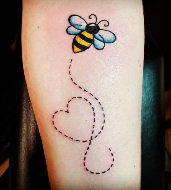 190 Beeautiful Honey Bee Tattoo Designs with Meanings Ideas and  Celebrities  Body Art Guru