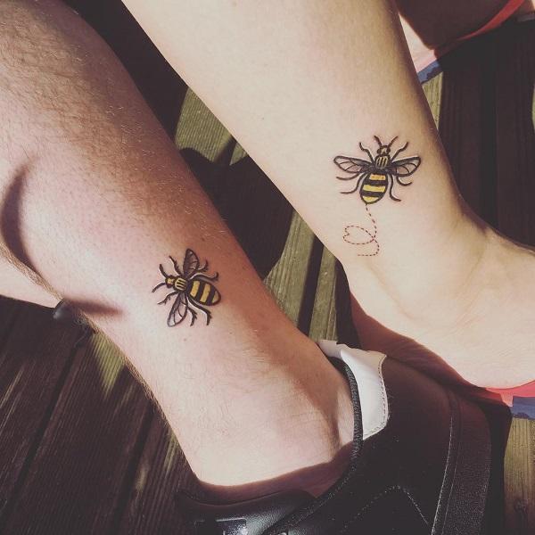 75 Cute Bee Tattoo Ideas | Cuded
