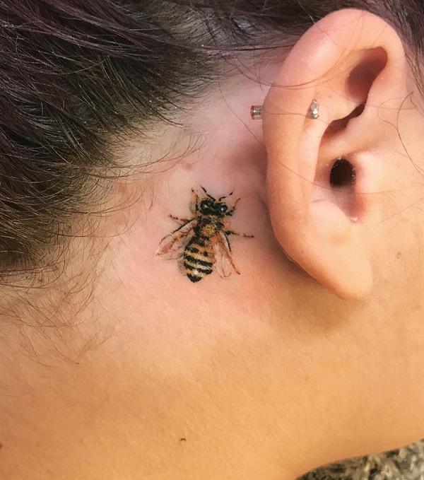 55 Bee Tattoo Ideas For Men  Women In 2023  DMARGE