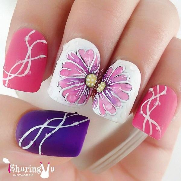 70 Square Nail Art Ideas | Cuded