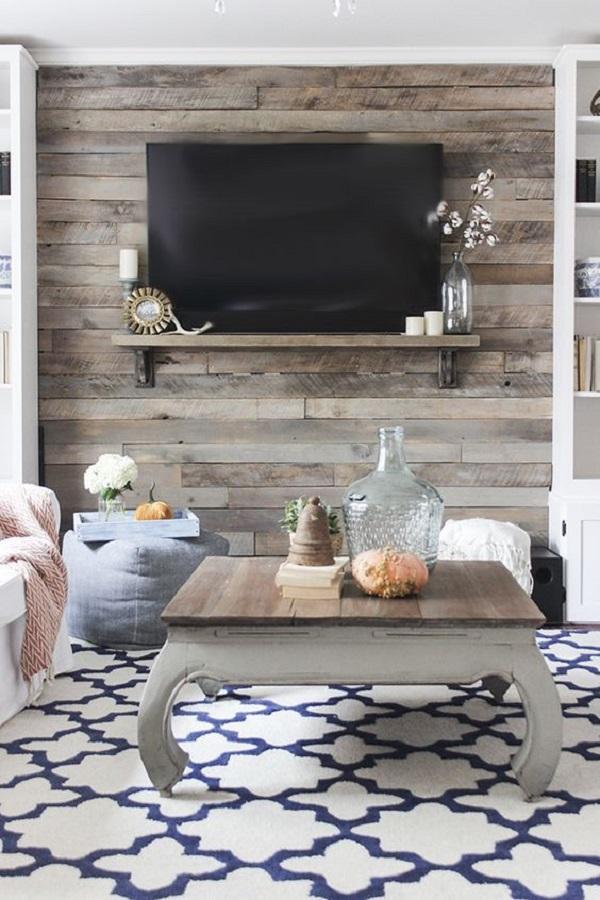 tv accent wall tile ideas