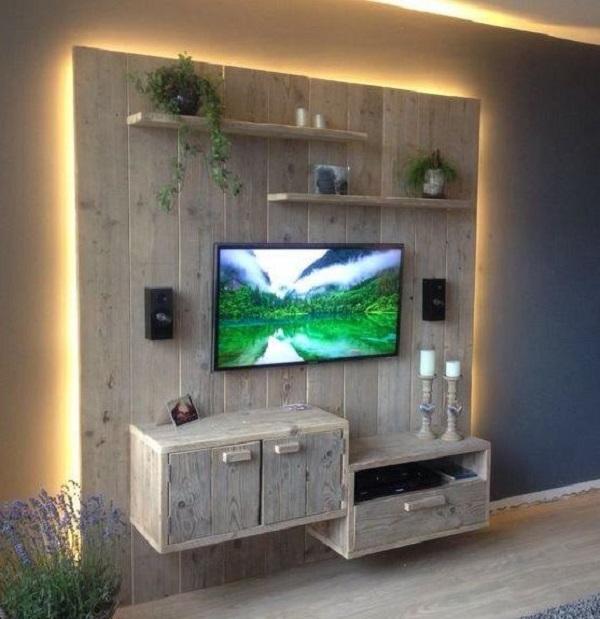 50 Inspirational Tv Wall Ideas Cuded