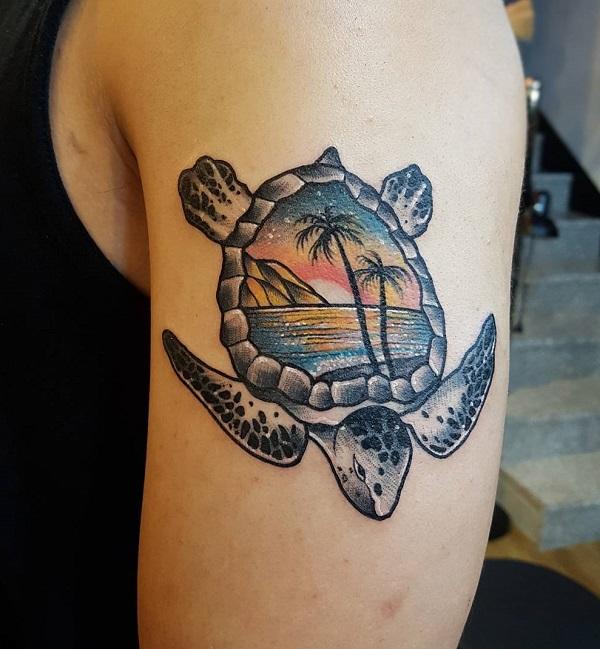 50 Amazing Turtle Tattoos Ideas  Meaning  Tattoo Me Now