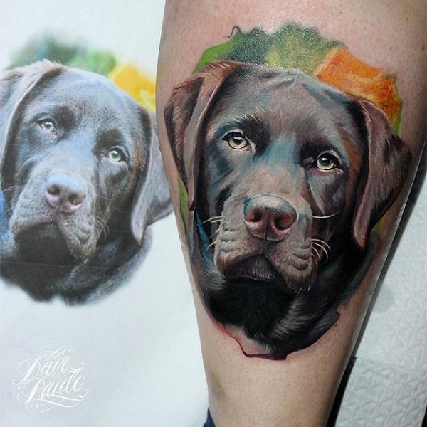 14 Gorgeous Dog Tattoo Ideas For True Labrador Retriever Lovers  PetPress
