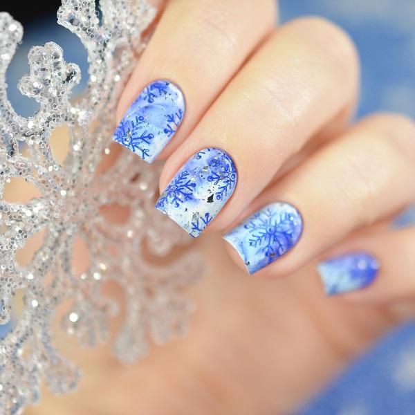 Snow Nail Art