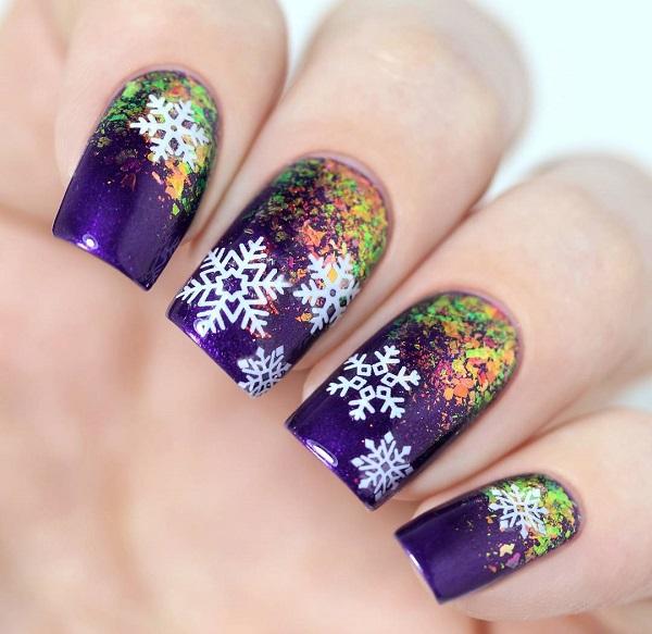 Snow Nail Art