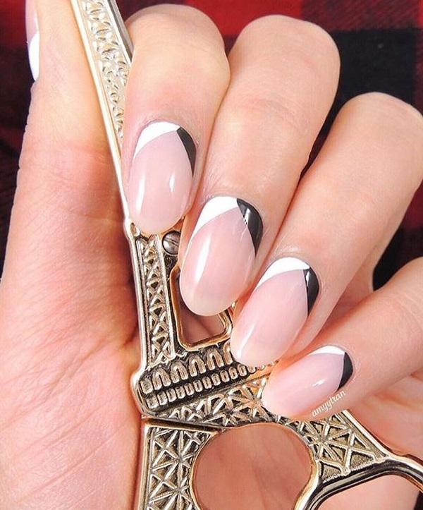 40 Geometric Nail Art Ideas | Art and Design