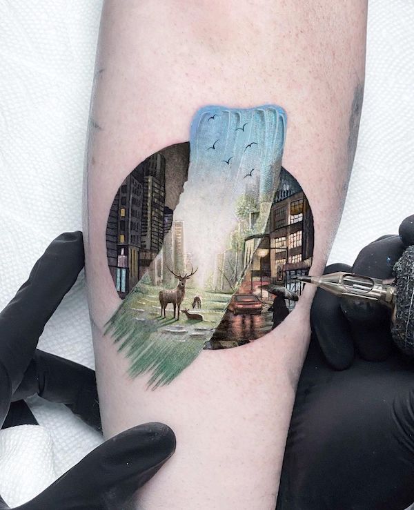 Landscape Tattoo