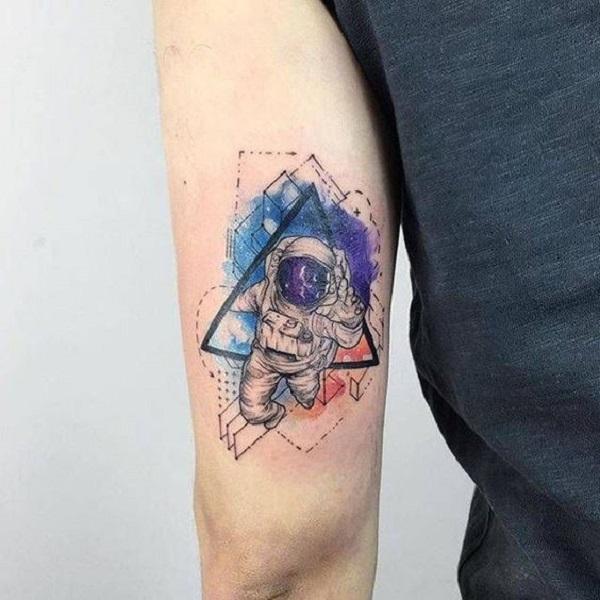 30+ Creative Astronaut Tattoo Ideas