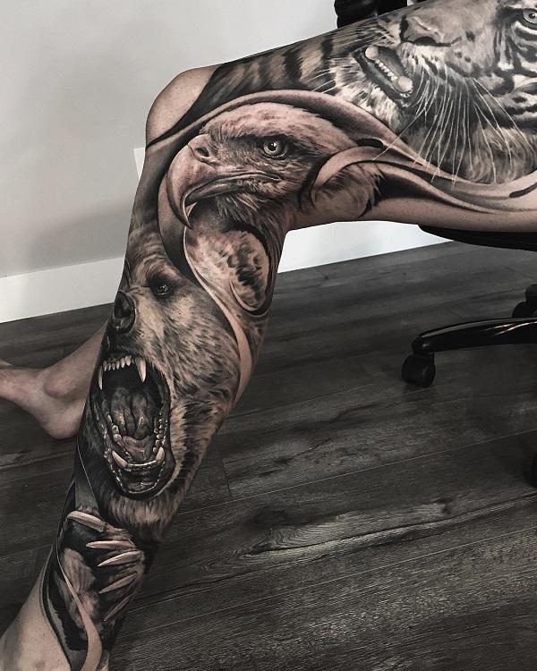 Realistic Tattoos by Greg Nicholson