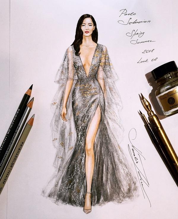 Fashion Illustrations by Natalia Zorin Liu | Art and Design