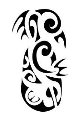 Polynesian Tattoo symbol -Manaia