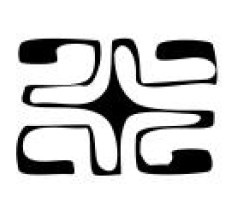 Polynesian Tattoo symbol -Marquesan cross