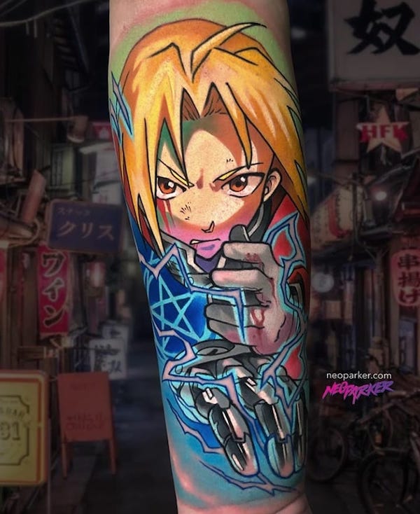 Anime Tattoo Ideas  Meanings