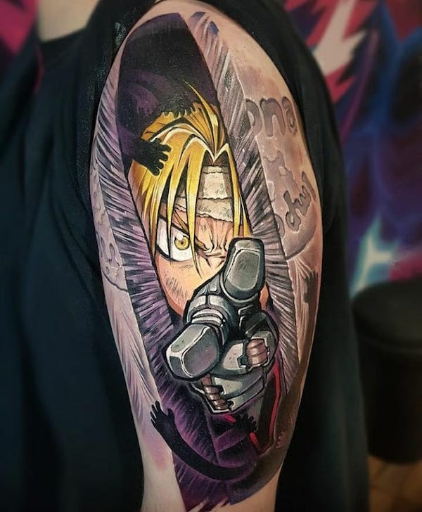 Anime Tattoos: All You've Ever Wanted To Know | CUSTOM TATTOO DESIGN