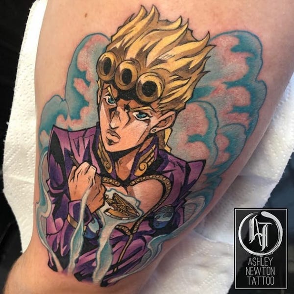 Giorno Giovanna from JoJos bizarre adventures