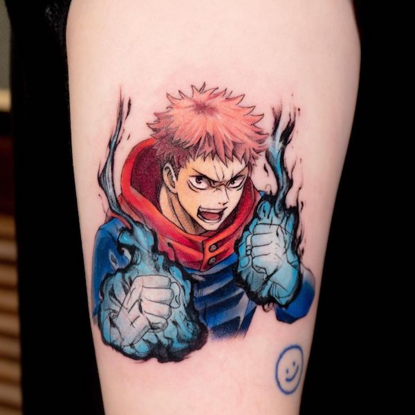 10 Jujutsu Kaisen Tattoos To Inspire Your Next Ink  CBR  Anime tattoos  Body art tattoos Body tattoos