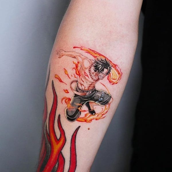 Portgas D. Ace from One piece