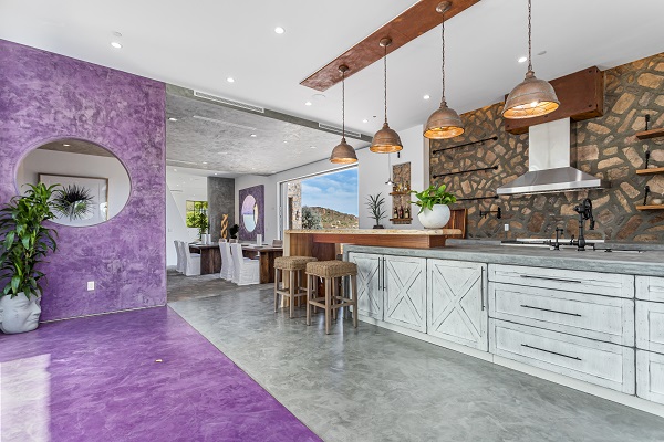 Malibu Modern Villa Kitchen