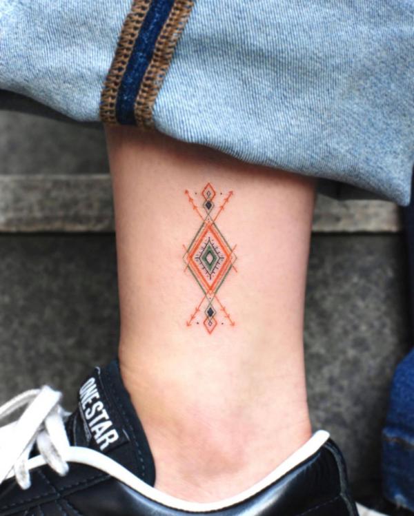 Geometric Temporary Tattoo Hipster Tattoo Fake Tattoo Geometric Tattoo  Large Tattoo Elbow Tattoo Forearm Tattoo Oberarm Tattoo Funnel Tattoo - Etsy