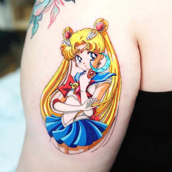 anime tattoo ideas Sailor Moon anime tattoo ideas Sailor Moon