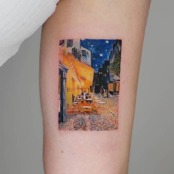 Cafe Terrace at Night Cafe Terrace at Night