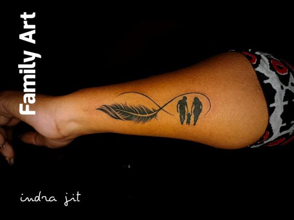 The Art Ink Tattoo Studio  infinity family tattoo  Facebook