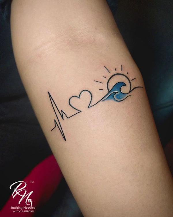 Heartbeat Tattoos  Tattoo Ideas Now