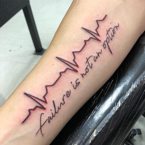Lifeline Tattoo by Anastasya - Tattoo Insider