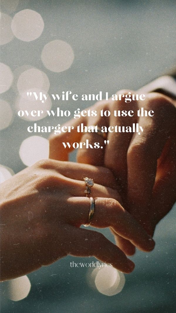 My wife and I argue over who gets to use the charger that actually works.