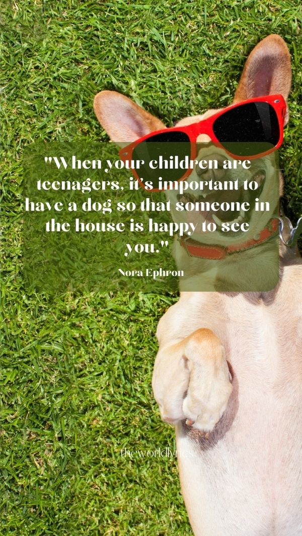 When your children are teenagers