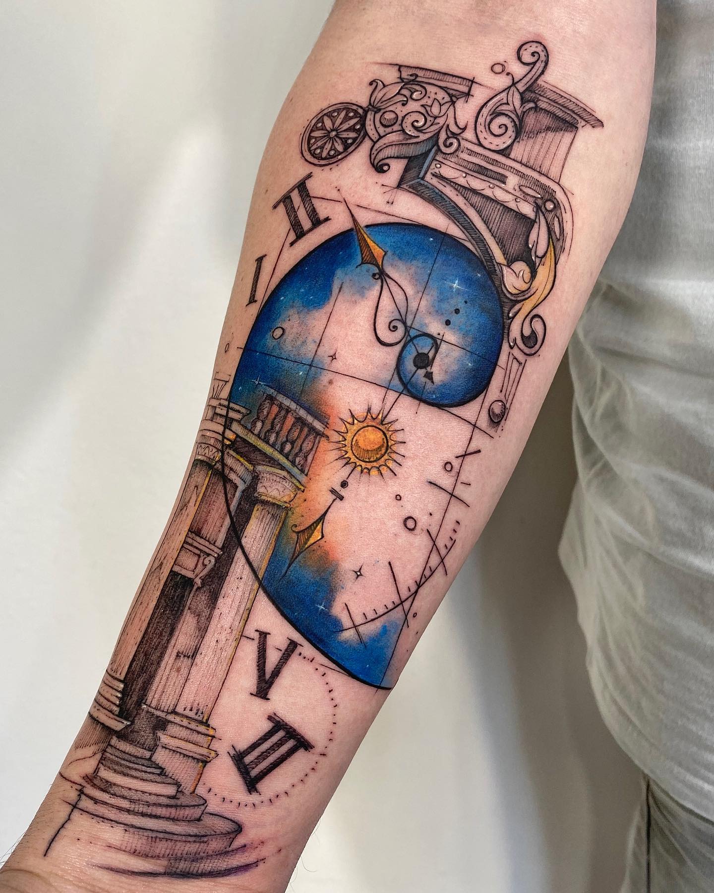 Architecture and Fibonacci Sequence