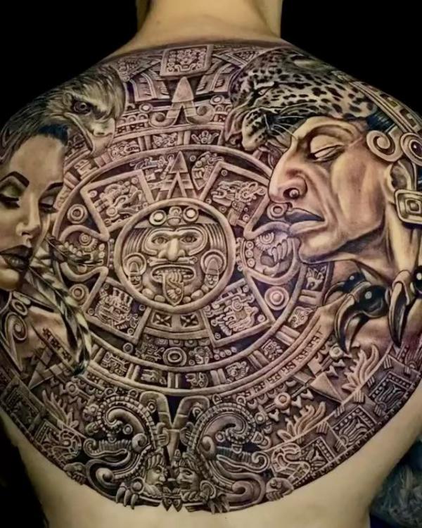 Aztec Tattoo Meanings Traditional and Modern Interpretations Art and