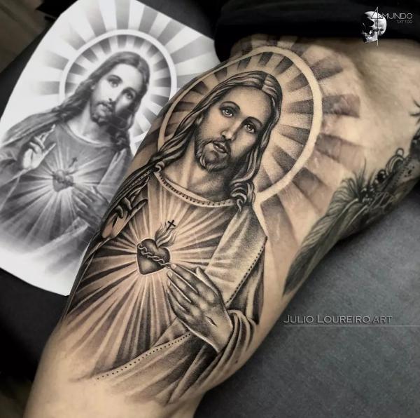 jesus christ tattoos