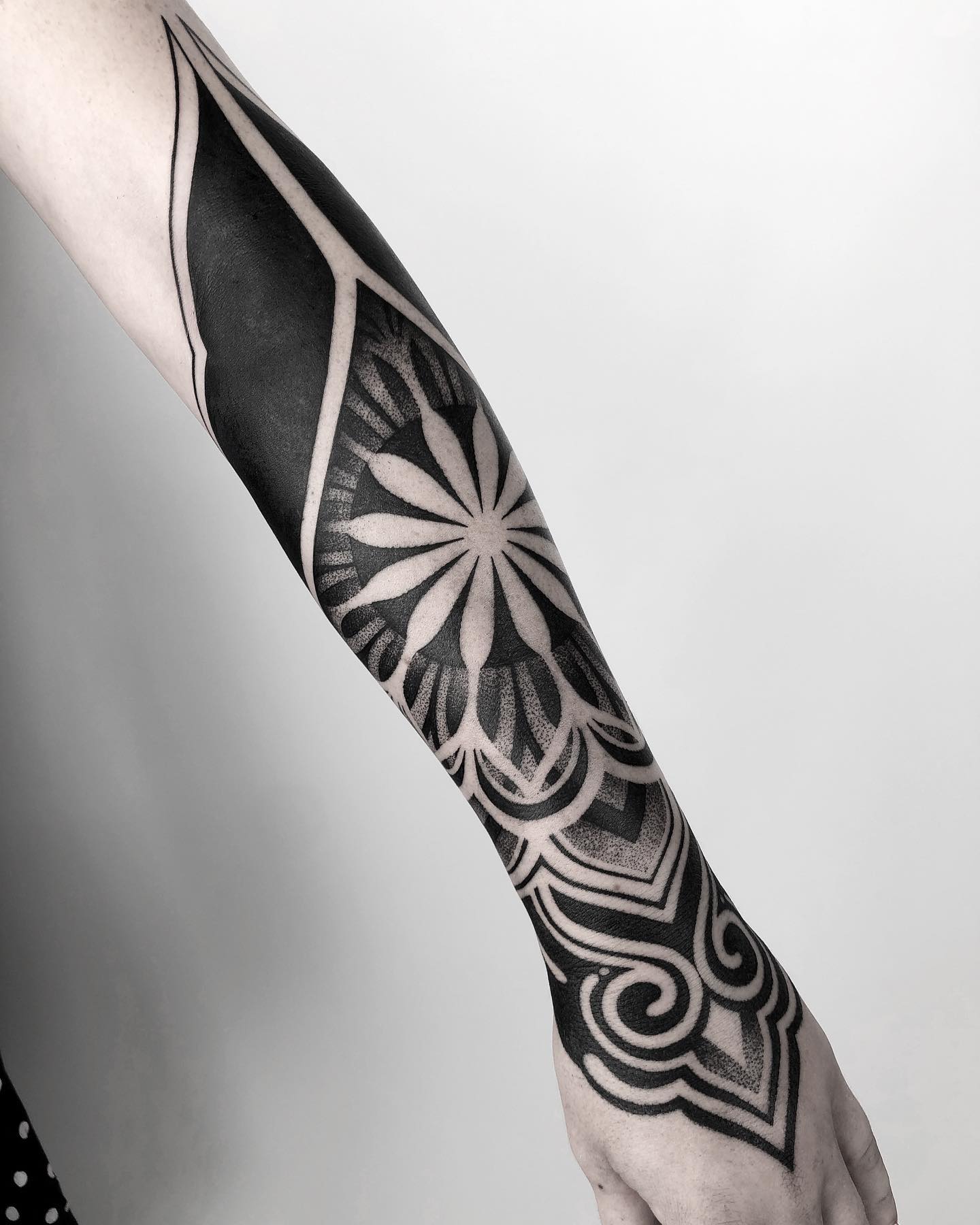 Desiree Mancia, tattooer at Stygian Gallery, Dallas PA