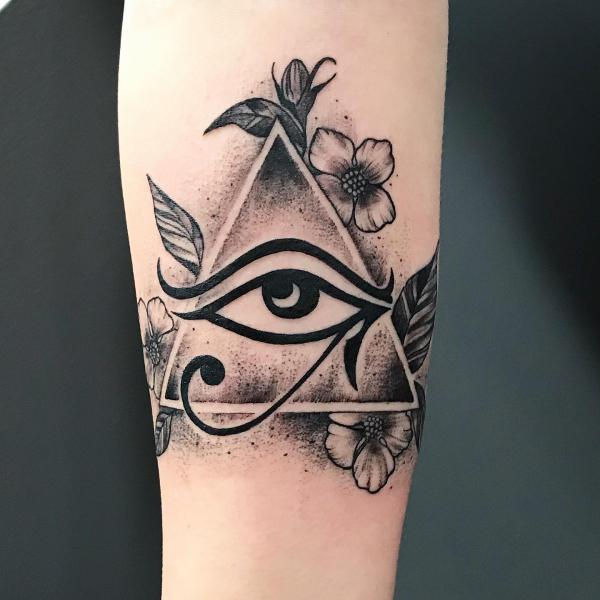Egyptian Eye of Ra Tattoo